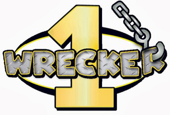 Wrecker 1 Towing Service Logo
