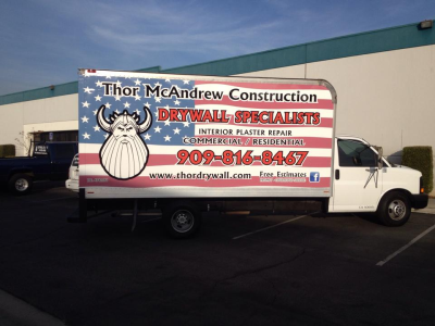 Thor McAndrew Construction Drywall Specialists Logo
