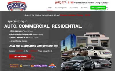 Dealer Tinting AZ Logo