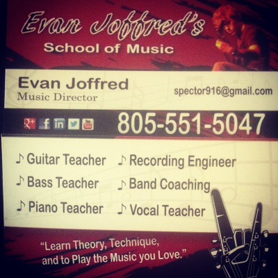 Evan Joffred's School of Music Logo