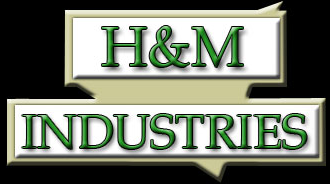H &amp; M Industries Logo