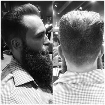 Hudson Hawk Barber &amp; Shop Logo