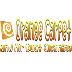 Orange Carpet and Air Duct Cleaning Logo