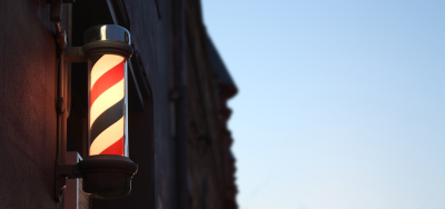 20th Century Barber Shop Logo