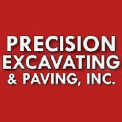 Precision Excavating &amp; Paving Logo