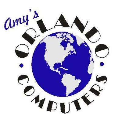 Amy's Orlando Computers Logo