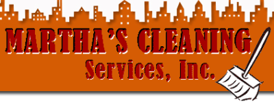Martha's House Cleaning Logo