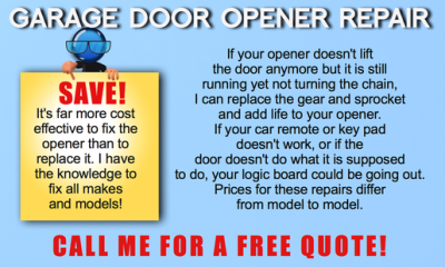 Affordable Garage Door & Opener Repair Image