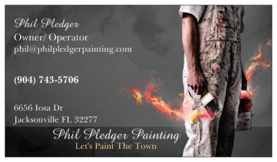 Phil Pledger Painting Logo