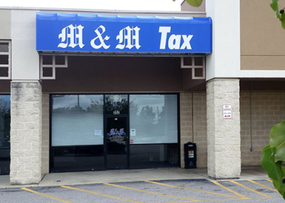 M&amp;M Tax Service Logo