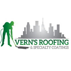 Vern's Roofing &amp; Specialty Coatings Logo