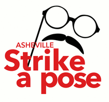 Asheville Strike A Pose Photo Booth Rental Logo