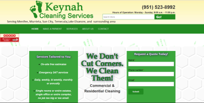 Keynah Cleaning Services Logo