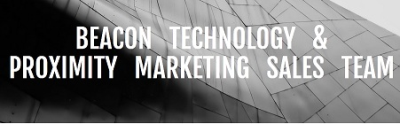 Beacon Technology &amp; Proximity Marketing Sales Team Logo