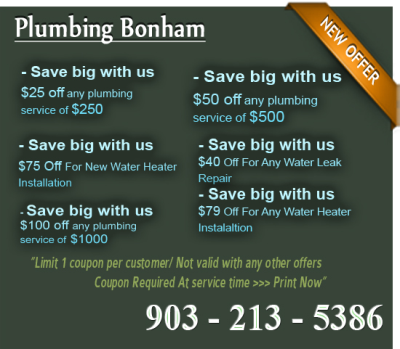 Plumbing Bonham Logo