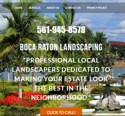 Boca Raton Landscaping Image