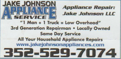 Appliance Repair: Jake Johnson LLC Image