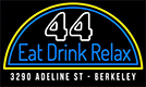 44 Restaurant, Bar &amp; Lounge Logo