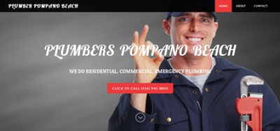 Plumber Pompano Beach Logo