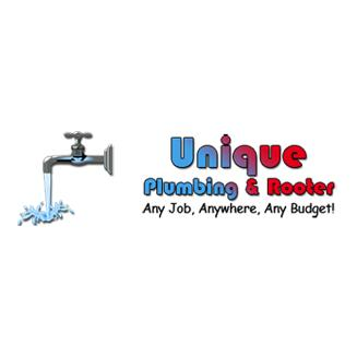 Unique Rooter &amp; Plumbing Logo