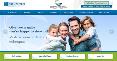 Dental Web Design Shop Logo