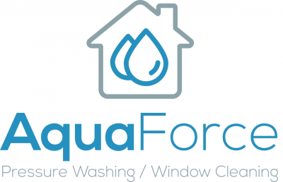 Aqua Force Pressure Washing / Window Cleaning Logo