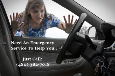 Goodyear Keys Locked In Car Logo