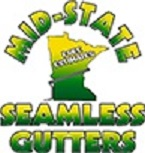 Mid-State Seamless Gutters Logo