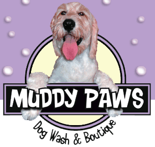 Muddy Paws Dog Wash &amp; Boutique Logo