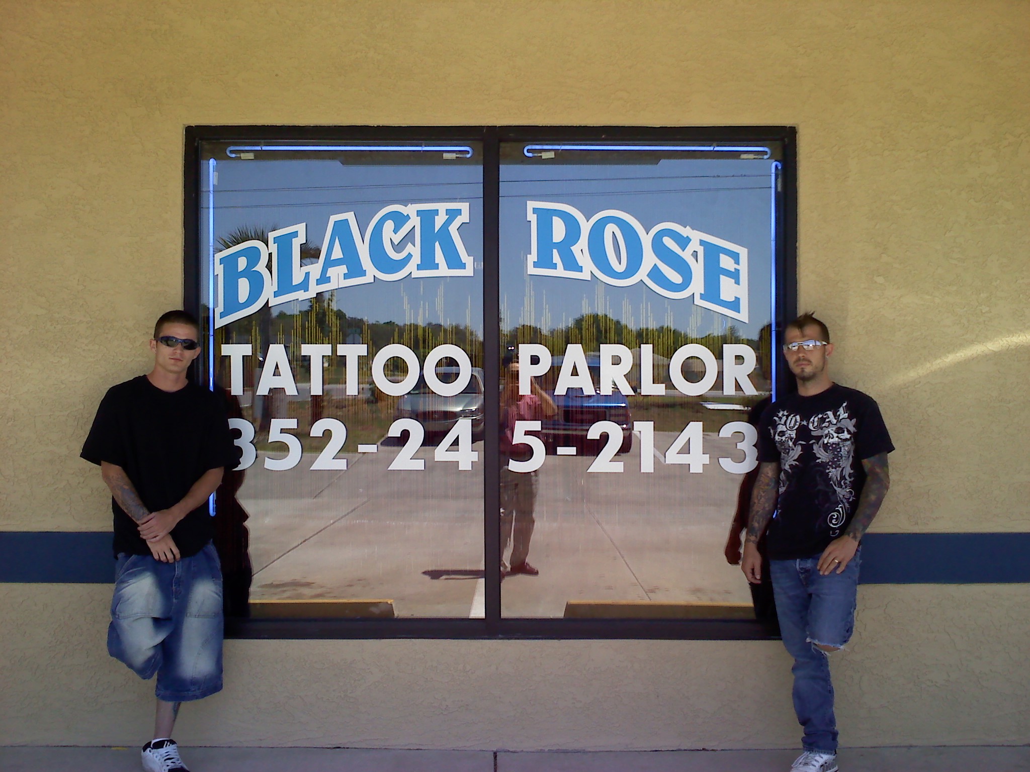 Black Rose Tattoos Logo