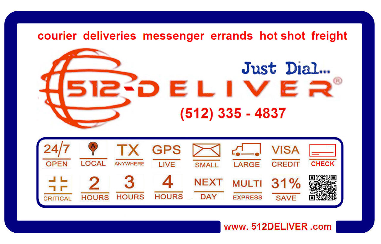 Just Dial 512-DELIVER Logo