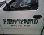 Pulaski's Furniture World Logo