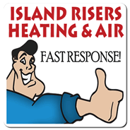 Island Risers Heating and Air Conditioning Logo