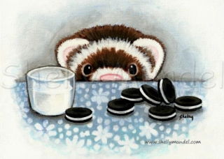 Cookies and Milk - Art Print