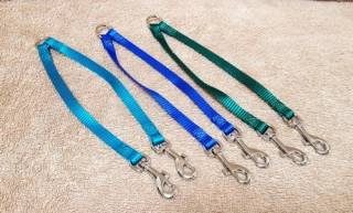 Tandem Coupler: Join 2 Harnesses together! For Ferrets, Rats, Cats, Small Dogs, Reptiles & Small Animals