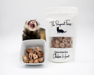 Freeze-Dried Raw Chicken Heart Treat