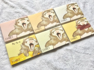 Ferret notepad ~ hoping the happiness of ferrets~