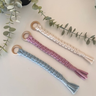 Natural Mini Tug Toys for Pets - Small animal toys, Eco pet toys, Wooden pet toys