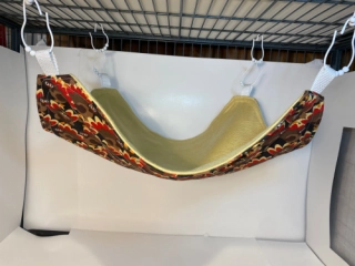 Thanksgiving Turkeys 18"x16" Flat Hammock  for ferrets, guinea pigs, rats, hedgehogs, sugar gliders, chinchillas