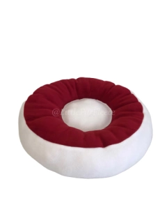 Ready to ship large round Holiday inspired Pet Beds for guinea pigs, ferrets, small dog, cats, rabbits, chinchillas, or other small animals.