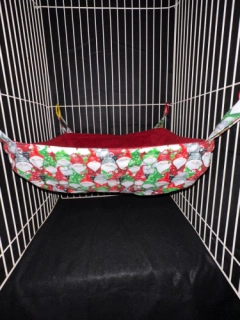 Christmas Gnomes Print Reg Ferret Basket