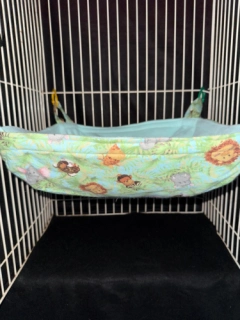 Cute Jungle Print Ferret Reg. Basket. Ferret Bedding Ferret Hammock