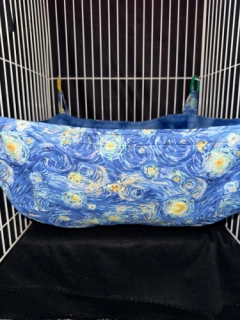 Starry Night Jumbo Ferret Basket Hammock