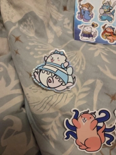 Mochi in VVonderland Glitter Stickers