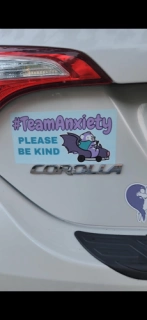 TeamAnxiety Bumper Sticker