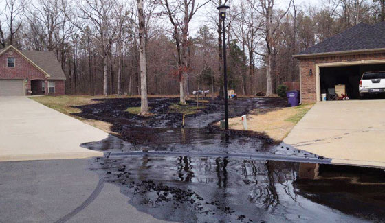 Tar sands contamination