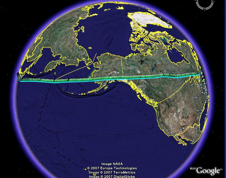 flight path from Singapore to RDU