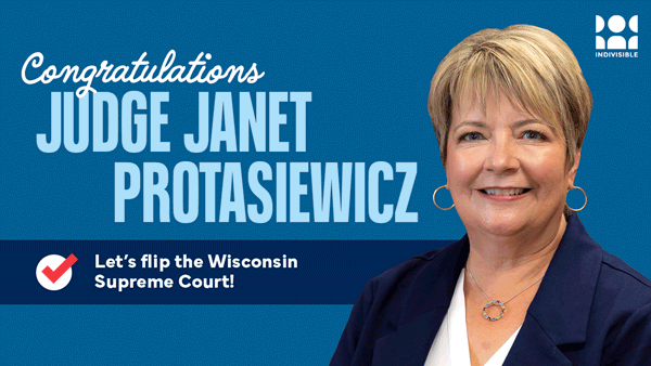 GIF of Judge Janet Protasiewicz