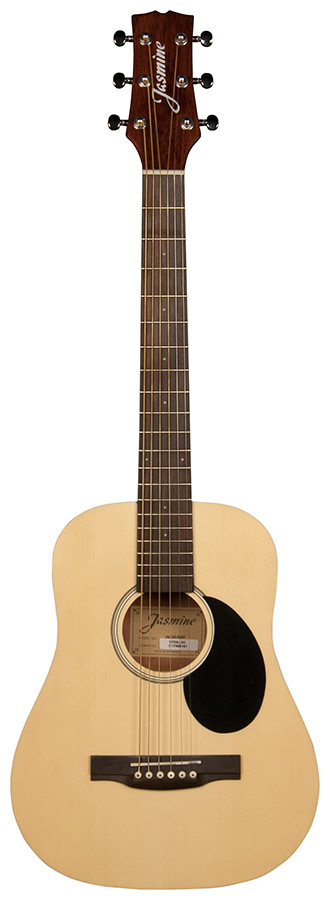 Jasmine JM10-NAT Dreadnought Mini Acoustic Guitar. Natural Finish