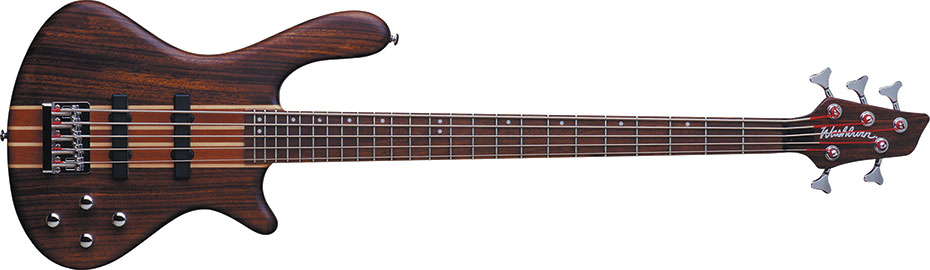 Washburn T25 Taurus Series 5-String Electric Bass. Natural Matte